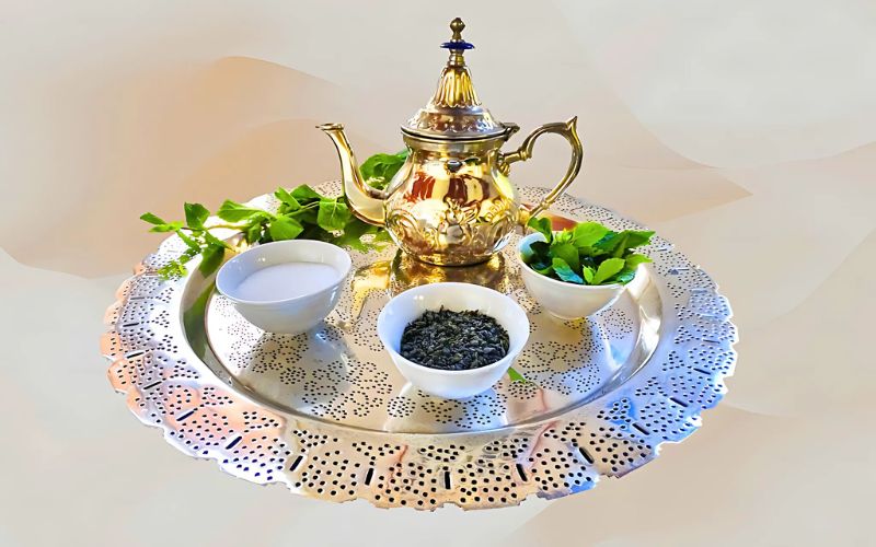 tè alla menta marocchino